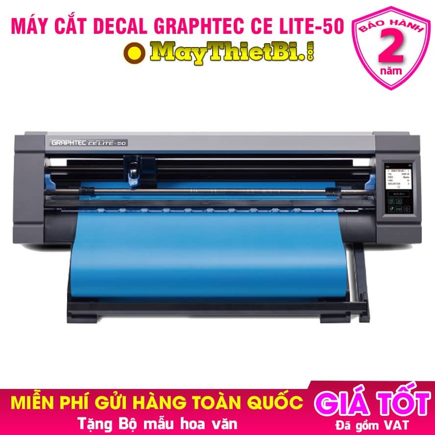 Máy cắt bế tem nhãn decal Nhật Graphtec CE Lite-50