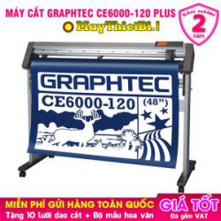 Máy cắt decal Graphtec CE6000-120 AMO: Cắt - Bế decal tem nhãn 1m2