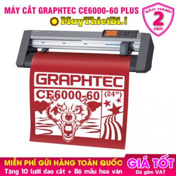 Máy cắt decal Graphtec CE6000-60 Plus cắt bế tem nhãn chính xác