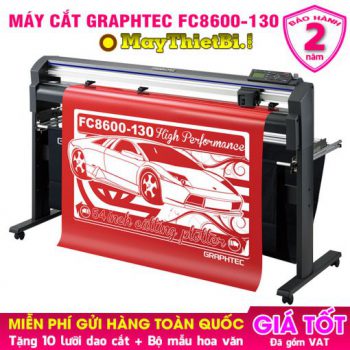 Máy cắt decal Graphtec FC8600-130. Cắt nhanh, chuẩn, bền, bế chính xác
