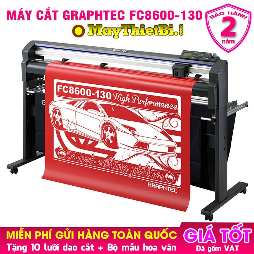 Máy cắt decal Graphtec FC8600-130 - Cắt nhanh, chuẩn, bền, bế chính xác