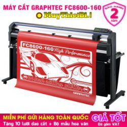Máy cắt decal Graphtec FC8600-160 Nhật Bản cắt - bế cực chuẩn
