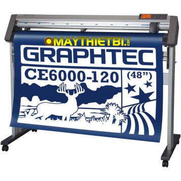 Máy cắt decal Graphtec CE6000-120 Plus: Cắt - Bế decal tem nhãn 1m2