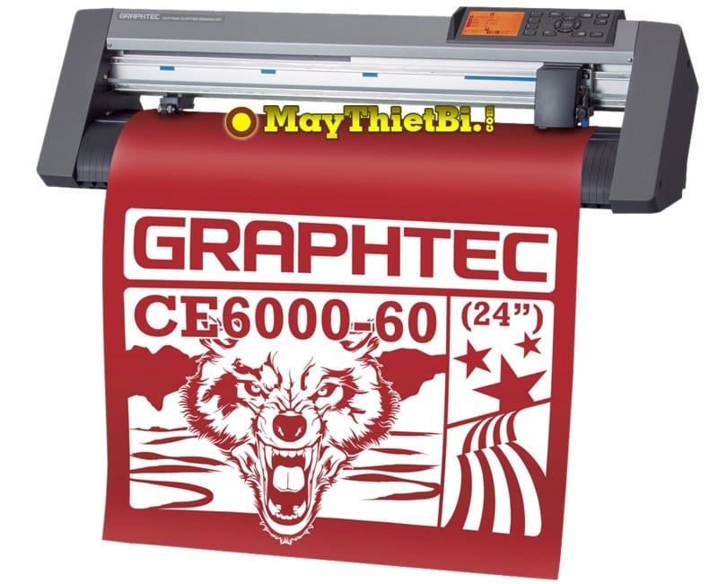 Máy cắt bế decal tem nhãn Graphtec CE6000-60 Plus