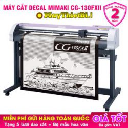 Máy cắt decal Mimaki CG-130FXII Nhật Bản cắt nhanh, bế chuẩn, giá tốt