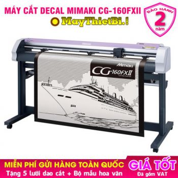 Máy cắt decal Mimaki CG-160FXII Nhật khổ 1m6 cắt đẹp, bế chuẩn, giá tốt
