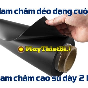 Nam châm dẻo dạng cuộn 2 ly, dài 5m, rộng 62cm giá rẻ, giao hàng ngay