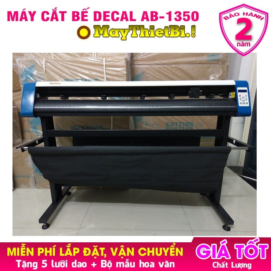 Máy cắt bế decal giá rẻ AB-1350