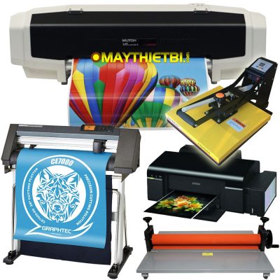 Bộ máy in áo thun giá rẻ chỉ hơn 200 triệu đồng