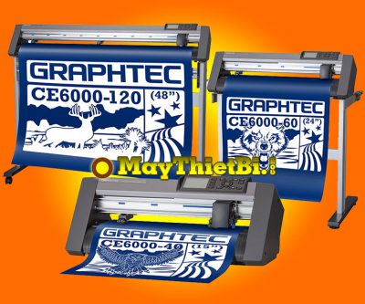 Tính năng cắt bế decal tờ rời liên tục không cần đo giấy của máy cắt Graphtec CE6000 Plus