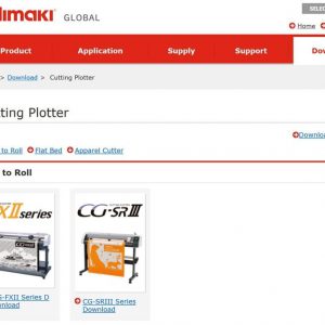 Driver máy cắt decal Mimaki