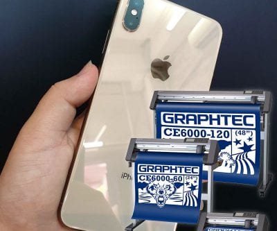 Máy cắt decal Graphtec CE6000 Plus - Cắt bế film kính dẻo cường lực (PPF) màn hình điện thoại tốt nhất