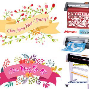Top Máy cắt decal giá rẻ cắt đẹp dành cho shop hoa tươi 2018-2019