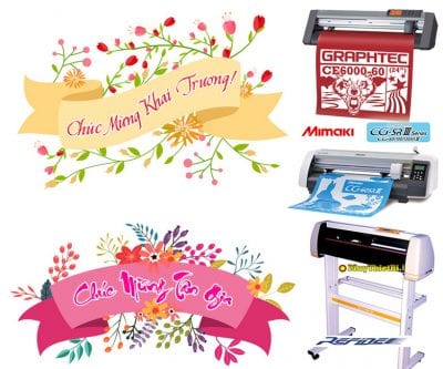 Top Máy cắt decal giá rẻ cắt đẹp dành cho shop hoa tươi 2018-2019