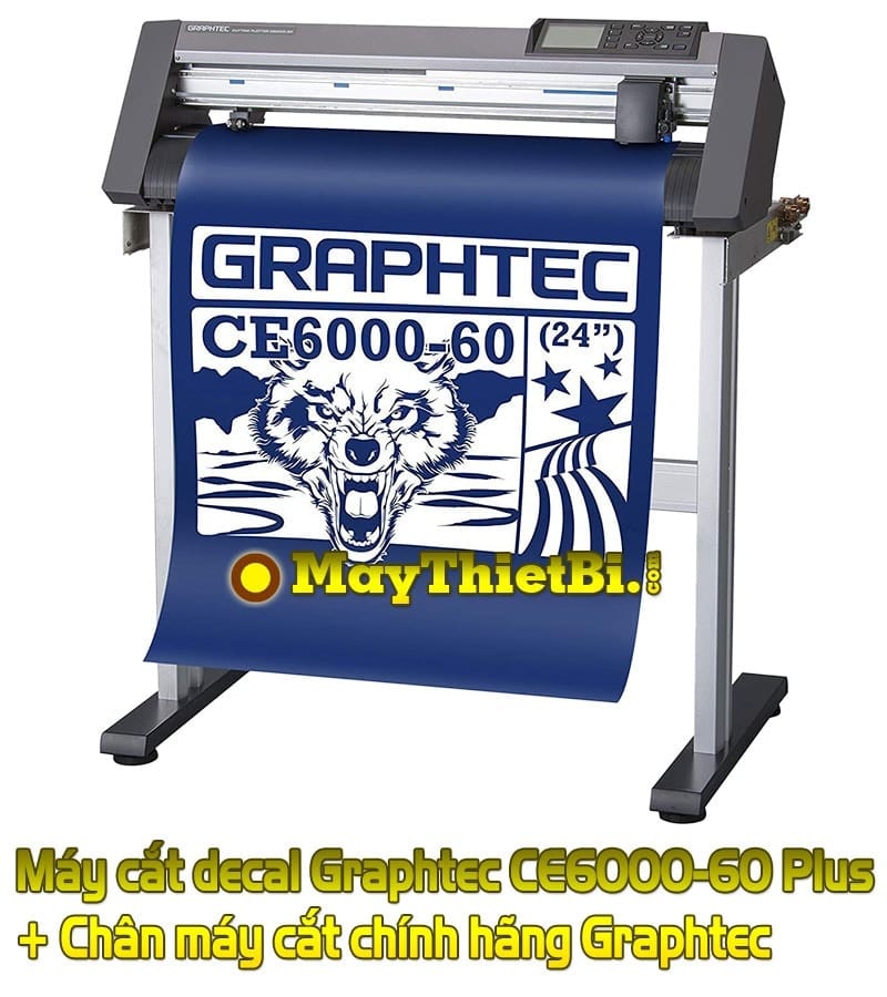 Máy cắt Graphtec CE6000-60 Plus kèm chân máy
