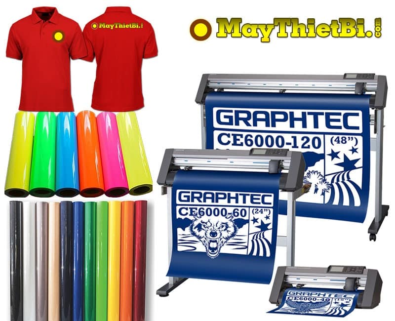 Máy cắt decal chuyển nhiệt tốt nhất là Graphtec CE6000 Plus