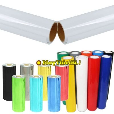 Decal ép áo thun PVC HQ 0,5 x 25m in đẹp giá rẻ