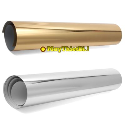 Decal chuyển nhiệt nhũ đồng nhũ bạc PU cao cấp