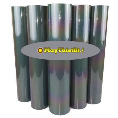 Decal phản quang 7 màu chuyển nhiệt in áo thun PU khổ 60 giá rẻ