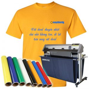 Kinh nghiệm cắt decal nhiệt in áo chữ cực nhỏ, chi tiết nhỏ dễ lột