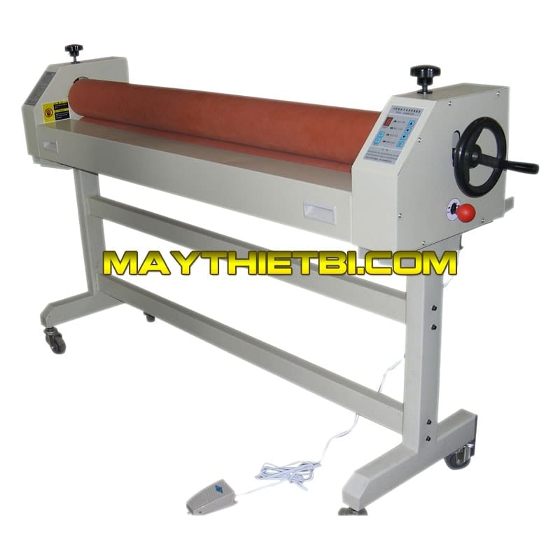 Máy cán màng nguội khổ 1m6 giá rẻ dùng điện hoặc tay