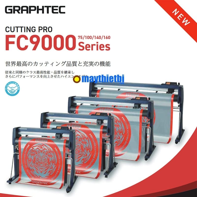 Máy cắt decal Graphtec FC9000 Nhật Bản