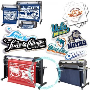 Hướng dẫn bế đứt decal - Cách cắt đứt rời vật liệu trên máy cắt Graphtec