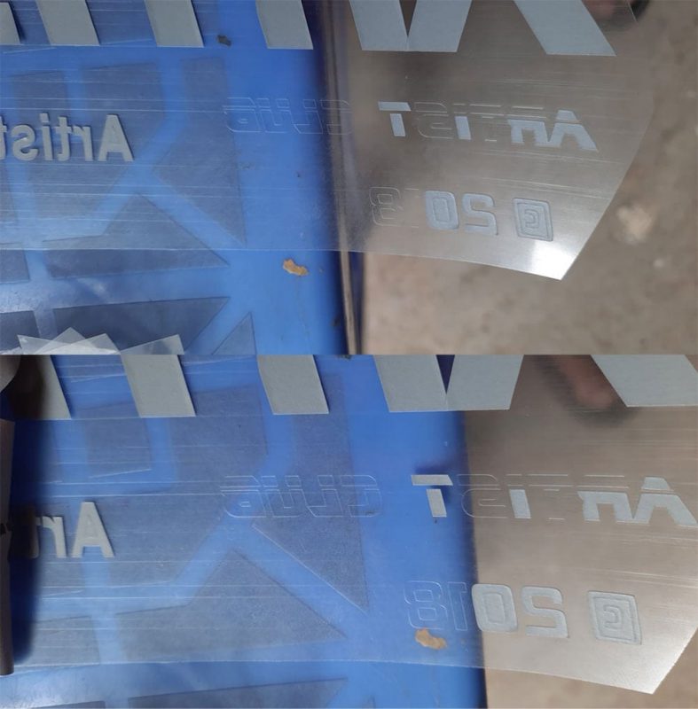 Tại sao cắt decal chuyển nhiệt in áo bị bong tróc, khó lột