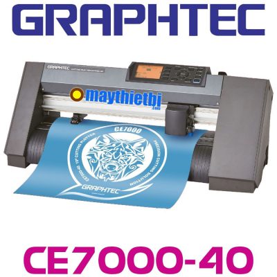 Máy cắt decal Graphtec CE7000-40 giá rẻ, cắt bế tem nhãn nhanh, đẹp