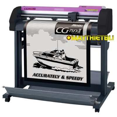 Máy cắt decal Mimaki CG-75FXII Plus - Cắt bế tem nhãn, cắt decal dài cực chuẩn