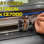 Cách thay dây curoa (coroa) máy cắt decal Graphtec CE7000