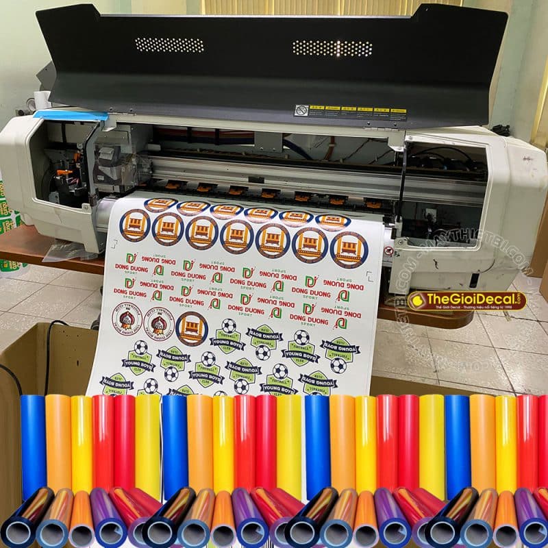 In Decal Chuyển Nhiệt Giá Rẻ Q.Bình Thạnh TPHCM (Ép Áo Thun)