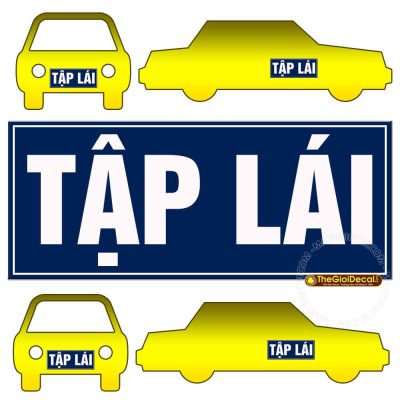 Bảng tập lái nam châm dẻo giá rẻ hít mạnh