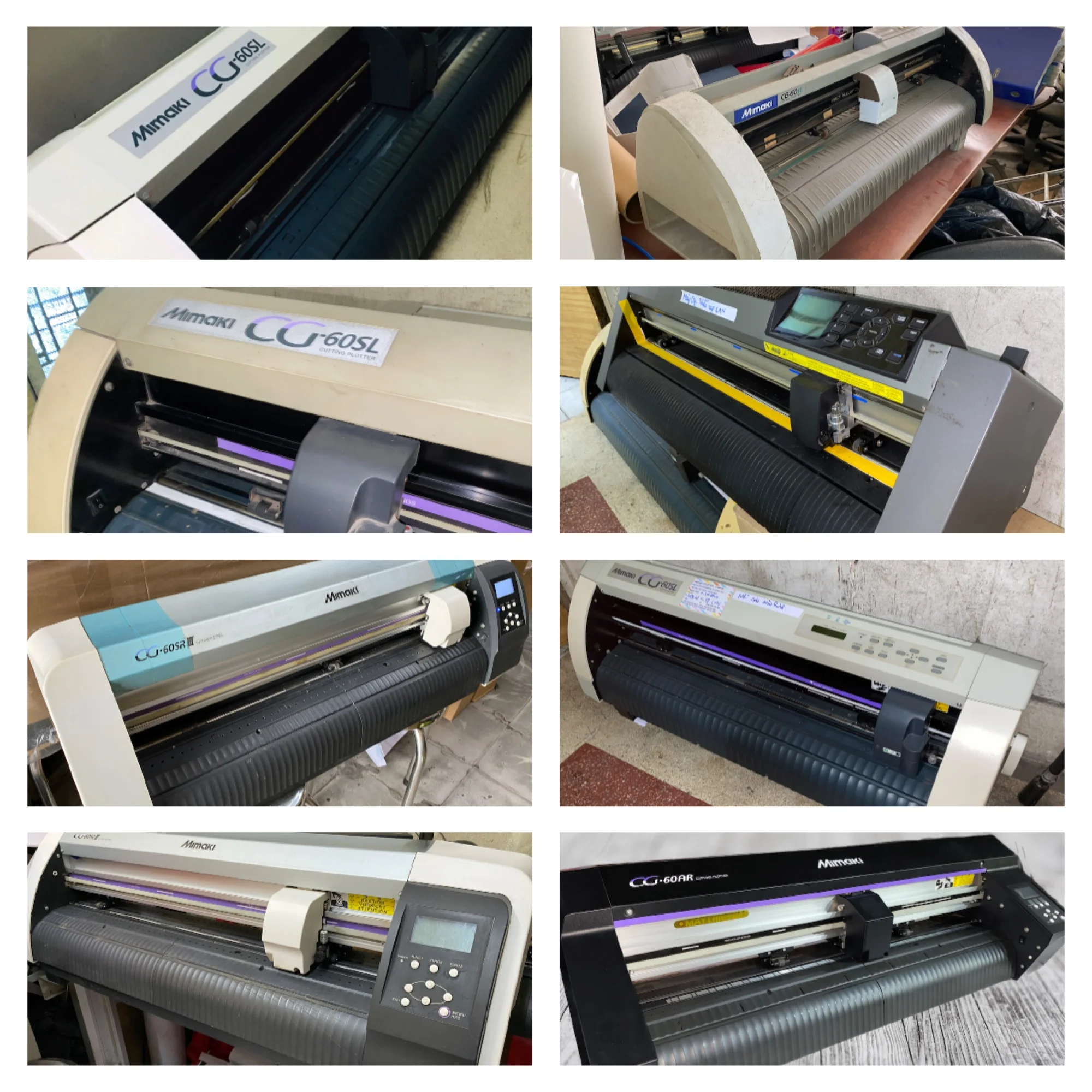 Thu mua máy cắt chữ máy bế decal cũ đã qua sử dụng